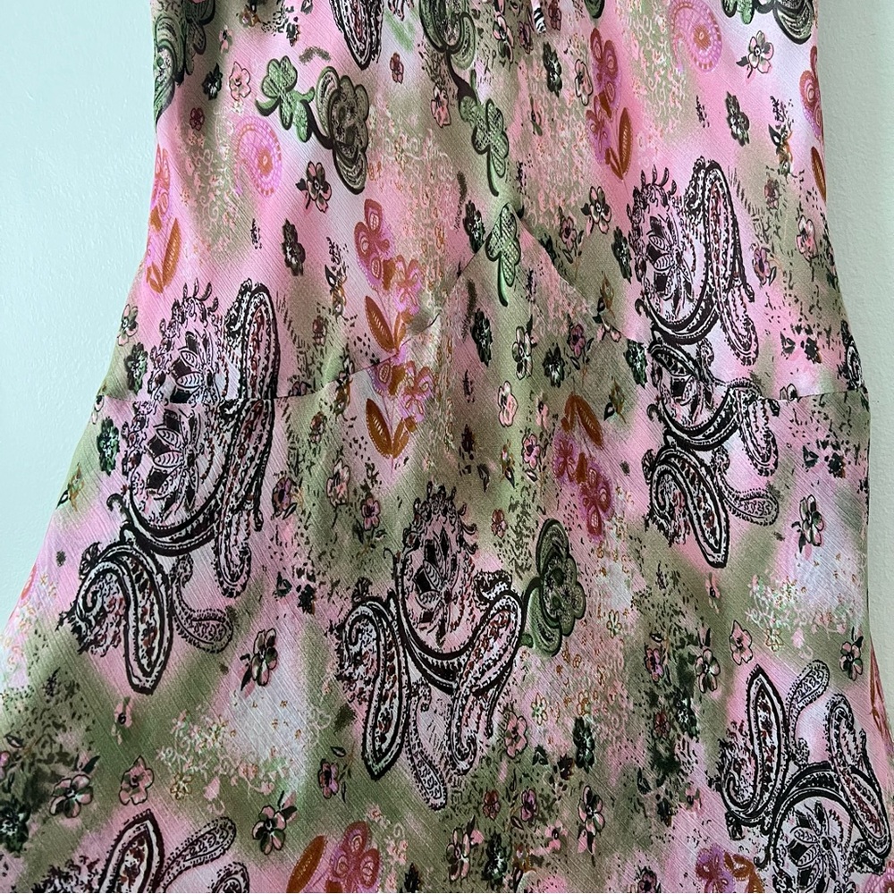 Karin Stevens vintage y2k Paisley Dress - Picture 6 of 8